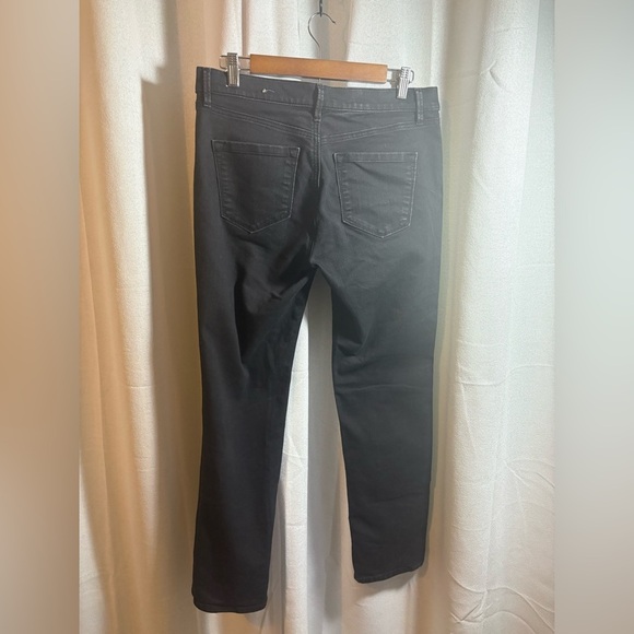 ✨ loft | modern straight jeans black size 10/30 0330 - Picture 5 of 13